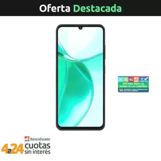 Celular ZTE Blade A35 64GB/6GB Negro Liberado