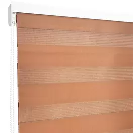 Cortina Duo 150 X 165 Cm Chocolate - Café
