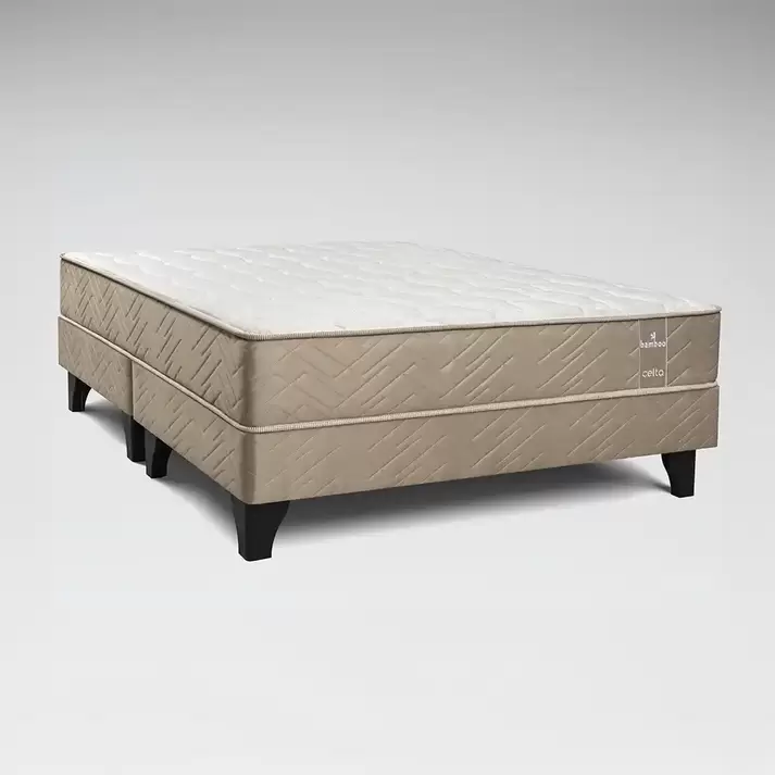 Cama Europea Bamboo 2 Plaza BD 150×190 cm