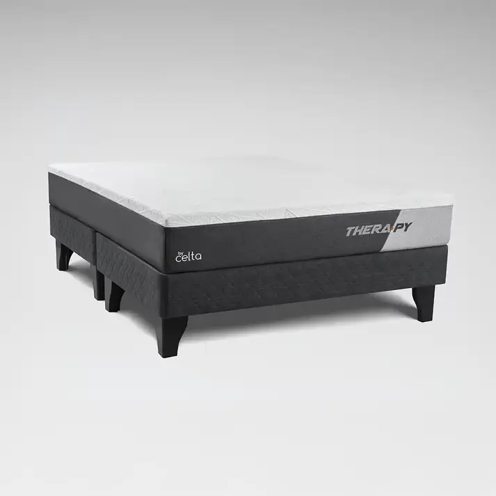 Cama Europea Therapy 2 PlazasBD