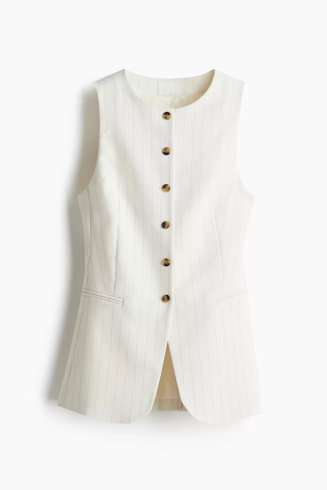 Gilet de traje largo