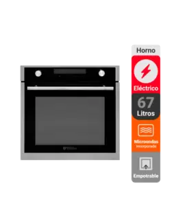 HORNO ELÉCTRICO EMPOTRABLE CON MICROONDAS INCORPORADO ATMD SKY TWIN