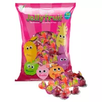 Bolsa Mini Gelatinas con Fruta 50 Uni