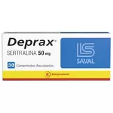 DEPRAX Sertralina 50 mg 30 comprimidos