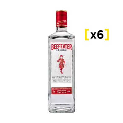 Gin Beefeater Botella 750cc x6