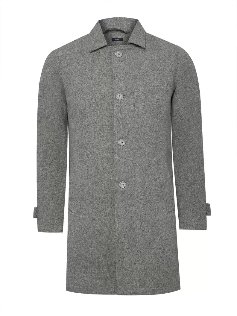 Chaqueta Lana Hombre Bruno Gris Rockford