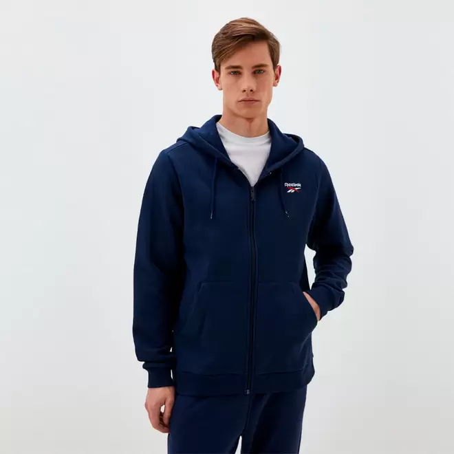 Polerón Training | Reebok Identity Sl Fleece Fz | Hombre