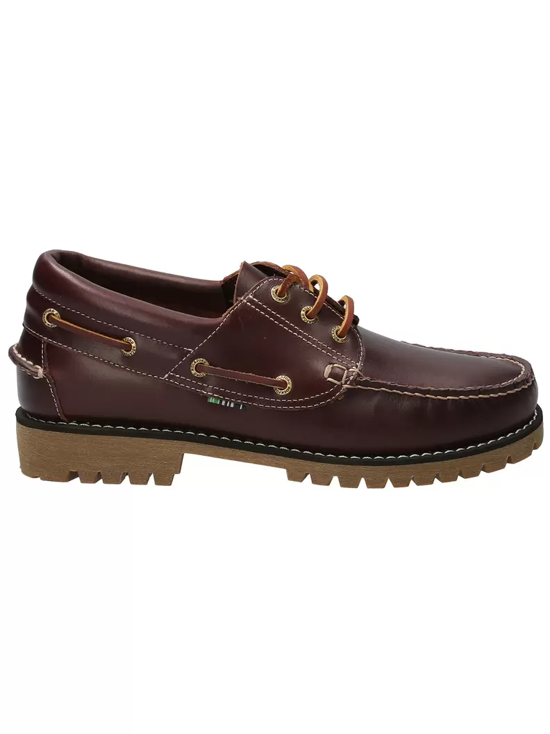 Zapato Cuero Hombre New Rocky Iv Café Oscuro Rockford