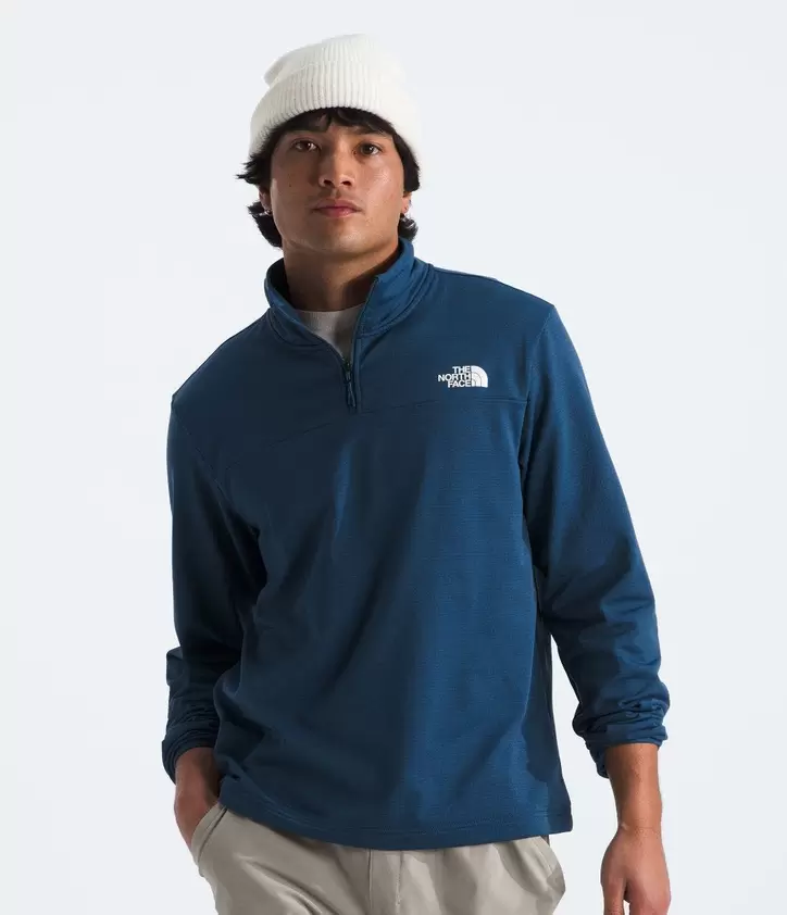 Polar cedar trail grid ¼ zip hombre