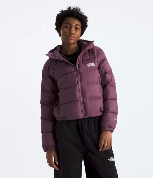 Chaqueta de pluma hydrenalite hoodie mujer