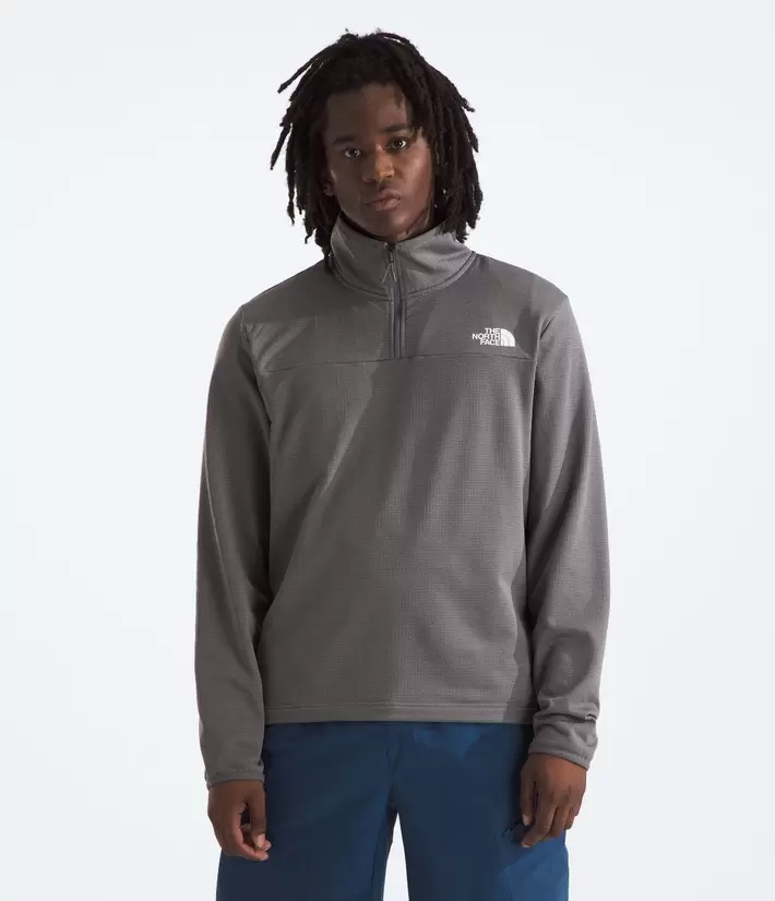 Polar cedar trail grid ¼ zip hombre