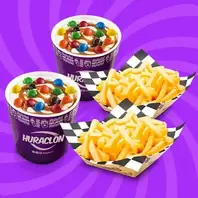  2x Huraclón M&M + 2x Papas Fritas Grandes