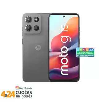 Celular Moto G15 128GB/4GB Gris Liberado