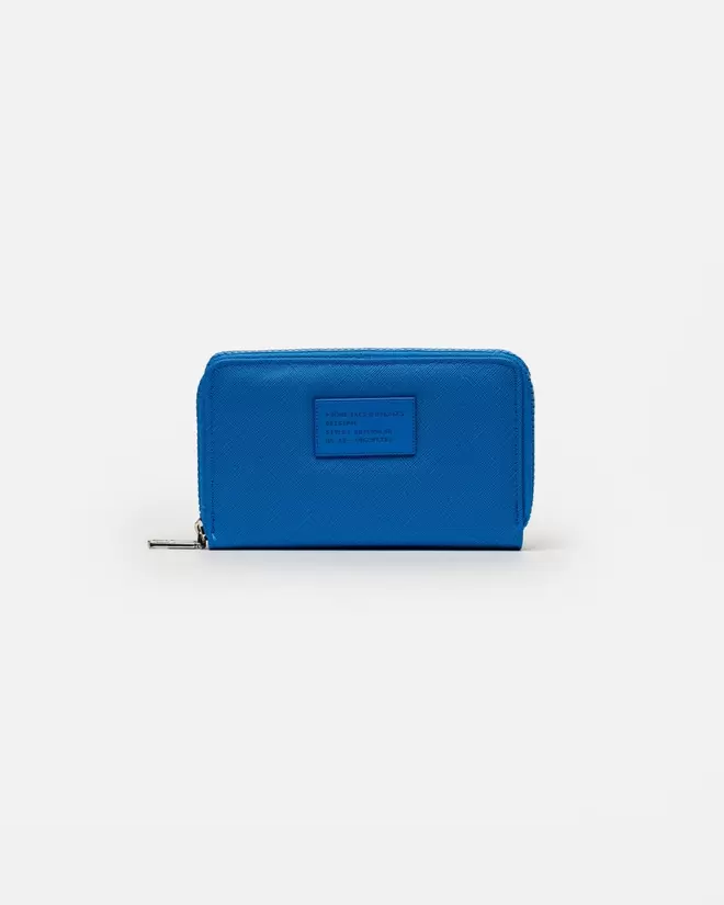 
                                    Billetera Penny en efecto cuero saffiano                                
                                                                             / OUTLET /                                                          