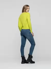 Sweater Mujer Selena Verde Lineatre