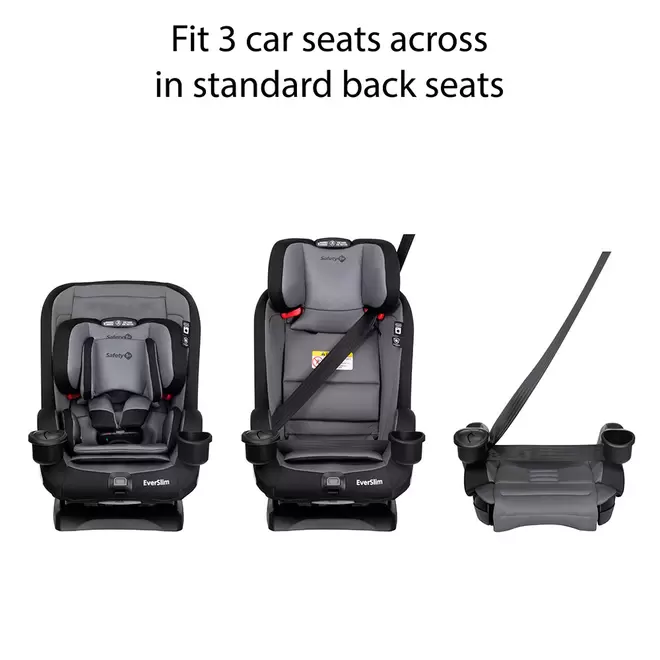 Silla de Auto Convertible Everslim Negro