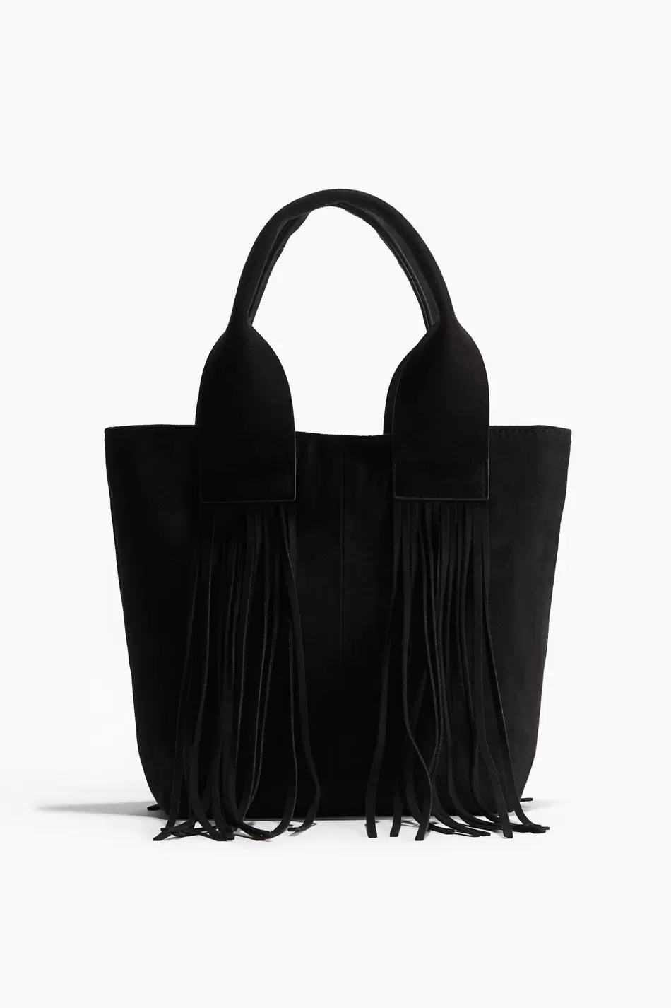 Bolso shopper con flecos