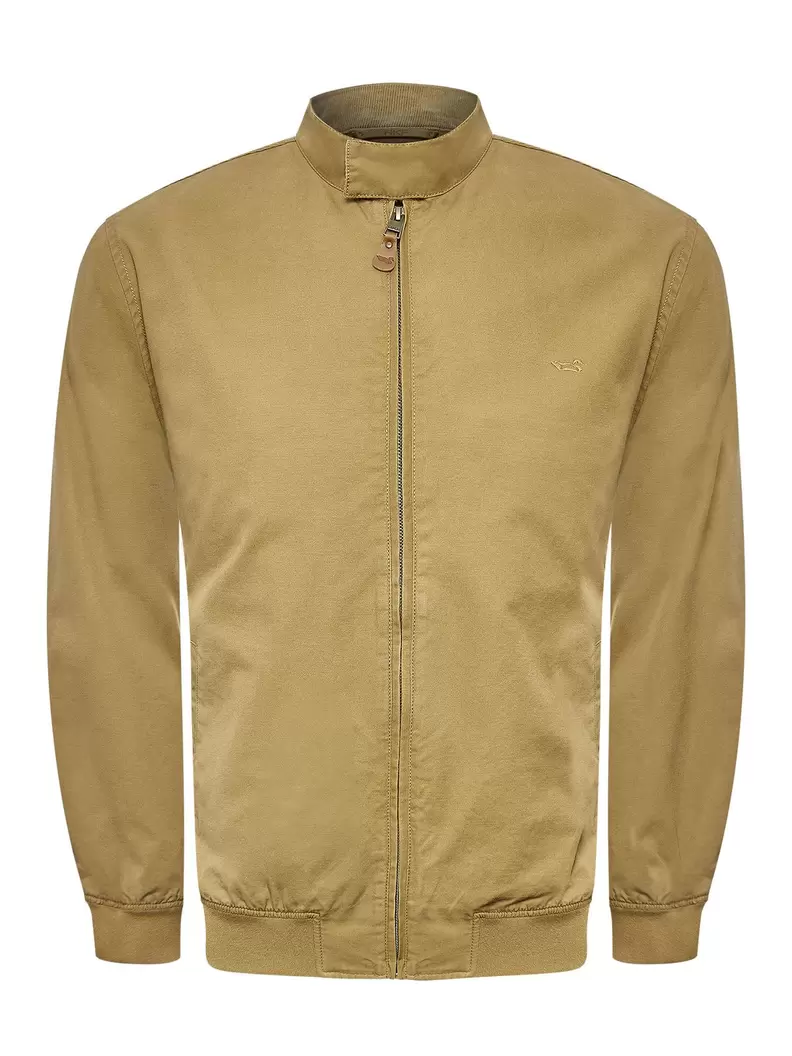 Chaqueta Algodón Orgánico Hombre Arezzo Café Rockford