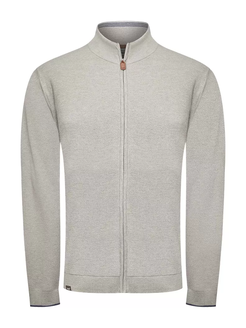 Sweater Algodón Orgánico Hombre Bilbaofull Gris Rockford