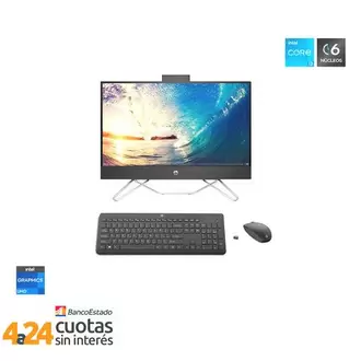 All in One Intel Core i3-1215U 23.8" FHD 8GB 512GB SSD Windows 11 Negro 24-cb1023la