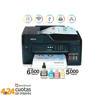 Multifuncional Tinta Continua A3 InkBenefit Tank MFC-T4500DW WiFi / Ethernet / Dúplex / Fax