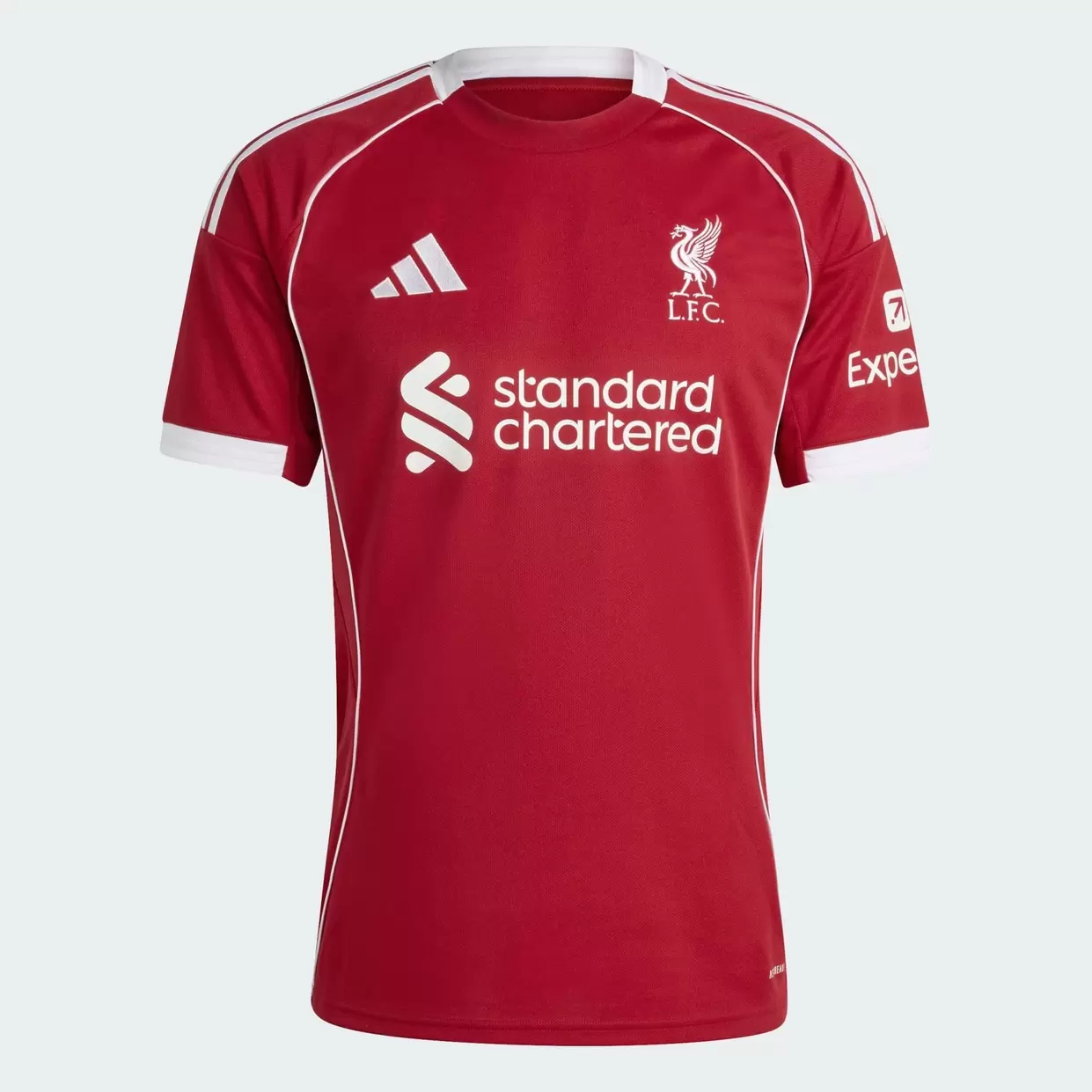 camiseta adidas liverpool local 25/26 adulto