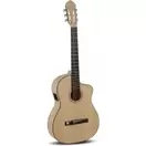 GEWA 500240 | Guitarra clásica electroacústica Pro Natura Silver Samba 4/4