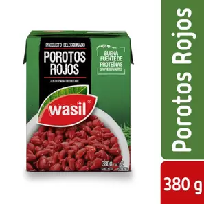 Porotos Rojos Caja, Drenado 230 g - Neto 380 g