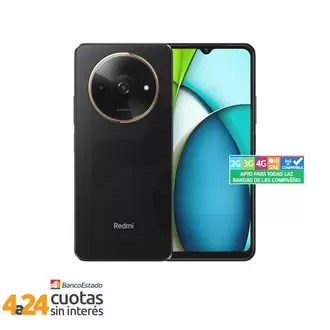 Celular Redmi A3x 4G 64GB/3GB Negro Liberado