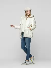 Parka Mujer Telia Blanco Lineatre