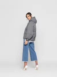 Parka Mujer Elaia Gris Lineatre