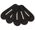 5 Pack Women's Socks - Non Terry Black