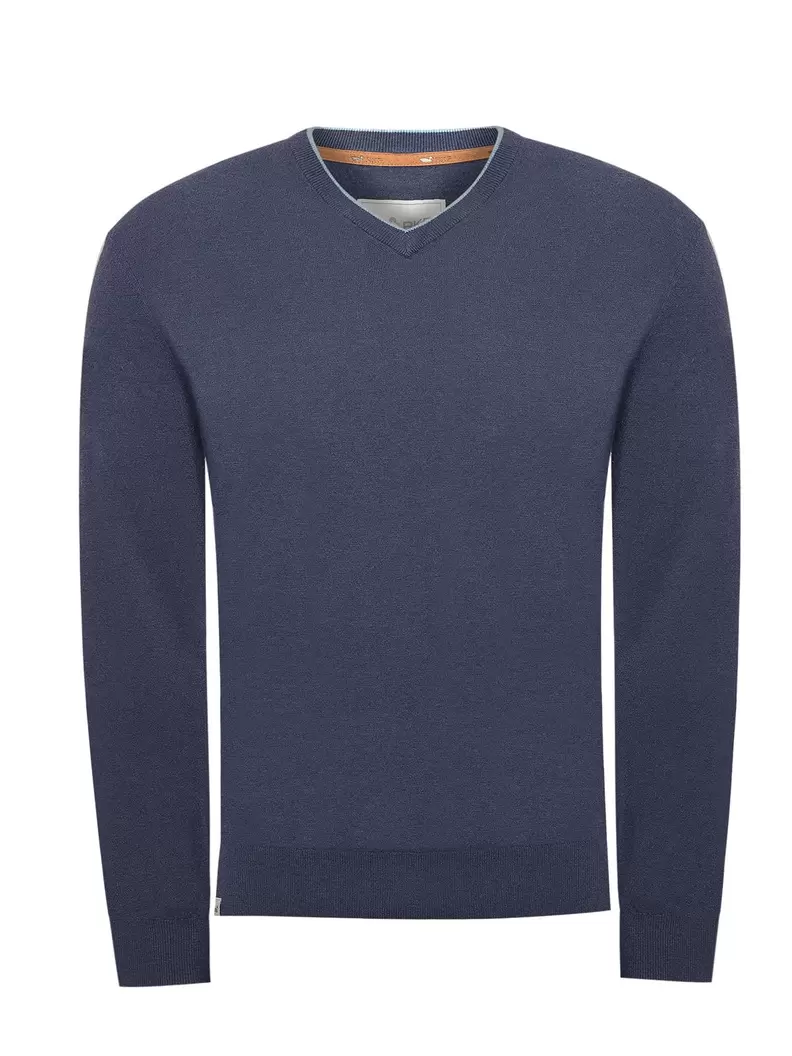 Sweater Fibras Recicladas Hombre Angriv Azul Rockford