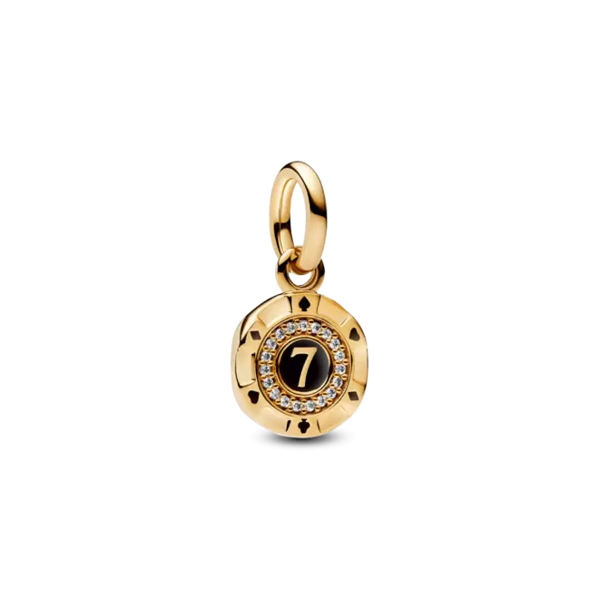 Charm Colgante Ficha de la Suerte