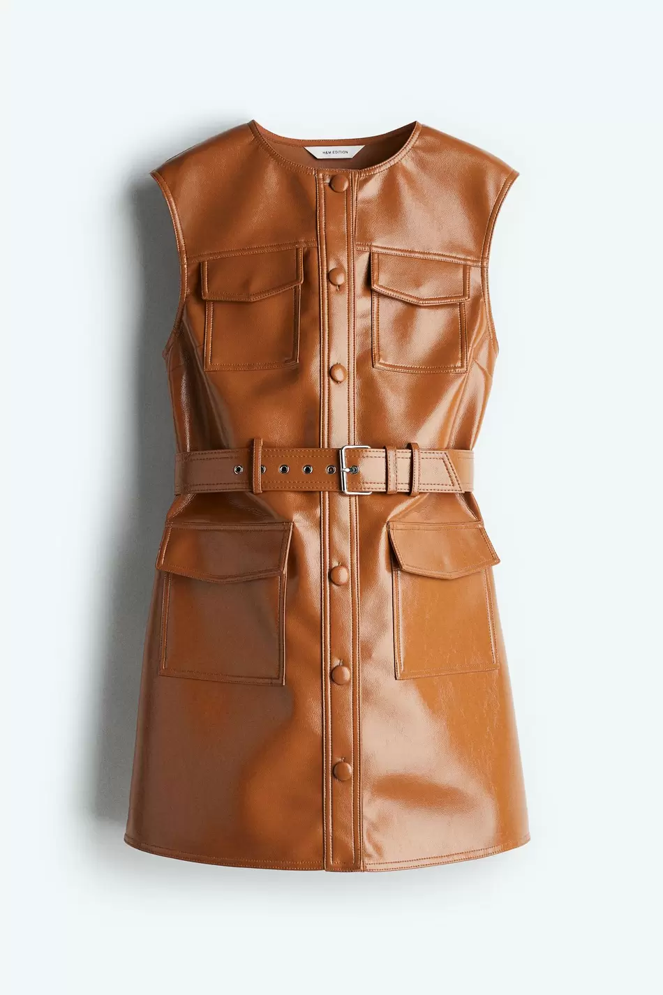 Vestido cargo revestido