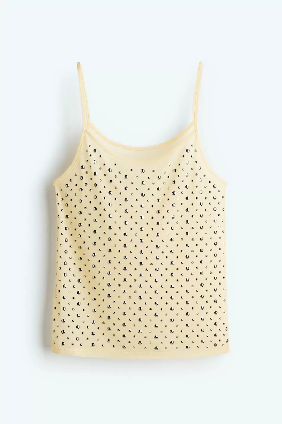 Top de tirantes con tachas