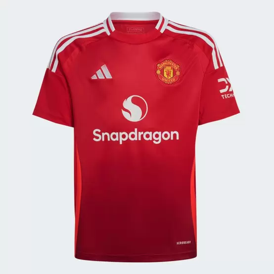 camiseta adidas manchester united local 24-25 niño