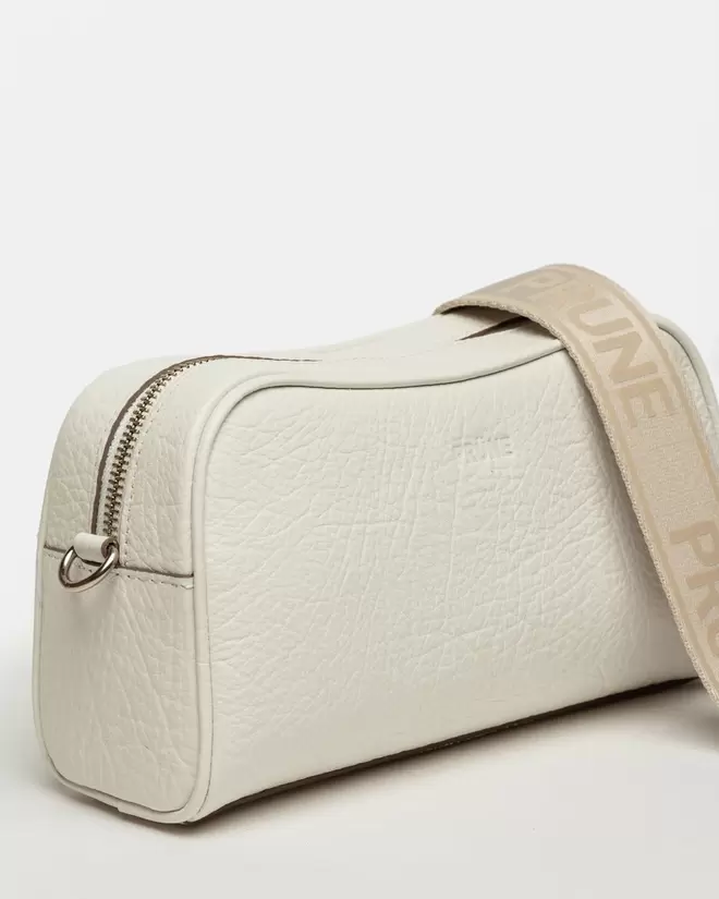 Bandolera The Club en cuero graneado