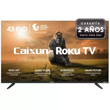 Smart TV Caixun LED 43" FHD Roku TV C43V1FR