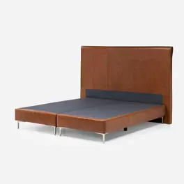 Set Base Box Spring Scott 2 Plazas+ Respaldo Logan