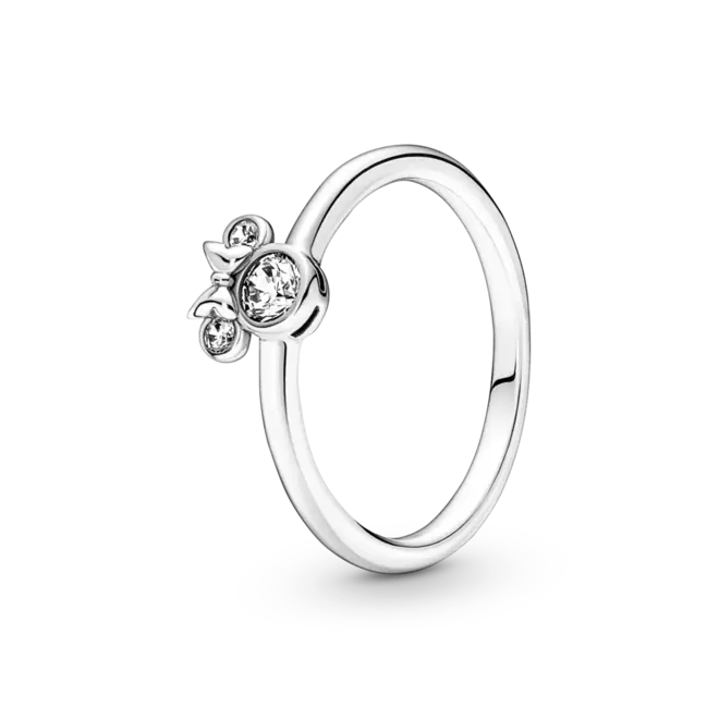 Anillo Cabeza Reluciente Minnie Mouse De Disney