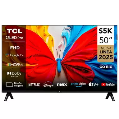 Televisor QLED 50" Full HD 50S5K Smart TV TCL