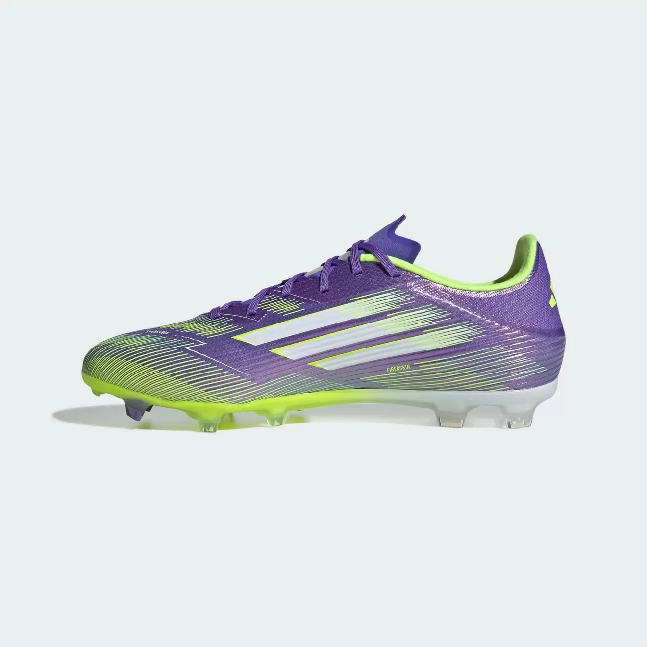 zapato de futbol adidas f50 league fg lila adulto