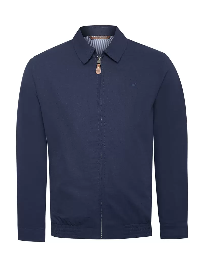 Chaqueta Lino Hombre Verona Azul Rockford