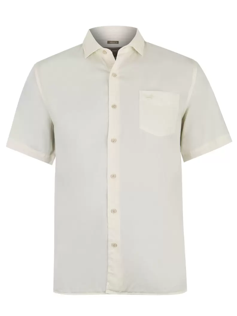 Camisa Tencel Hombre Aveiro Blanco Rockford