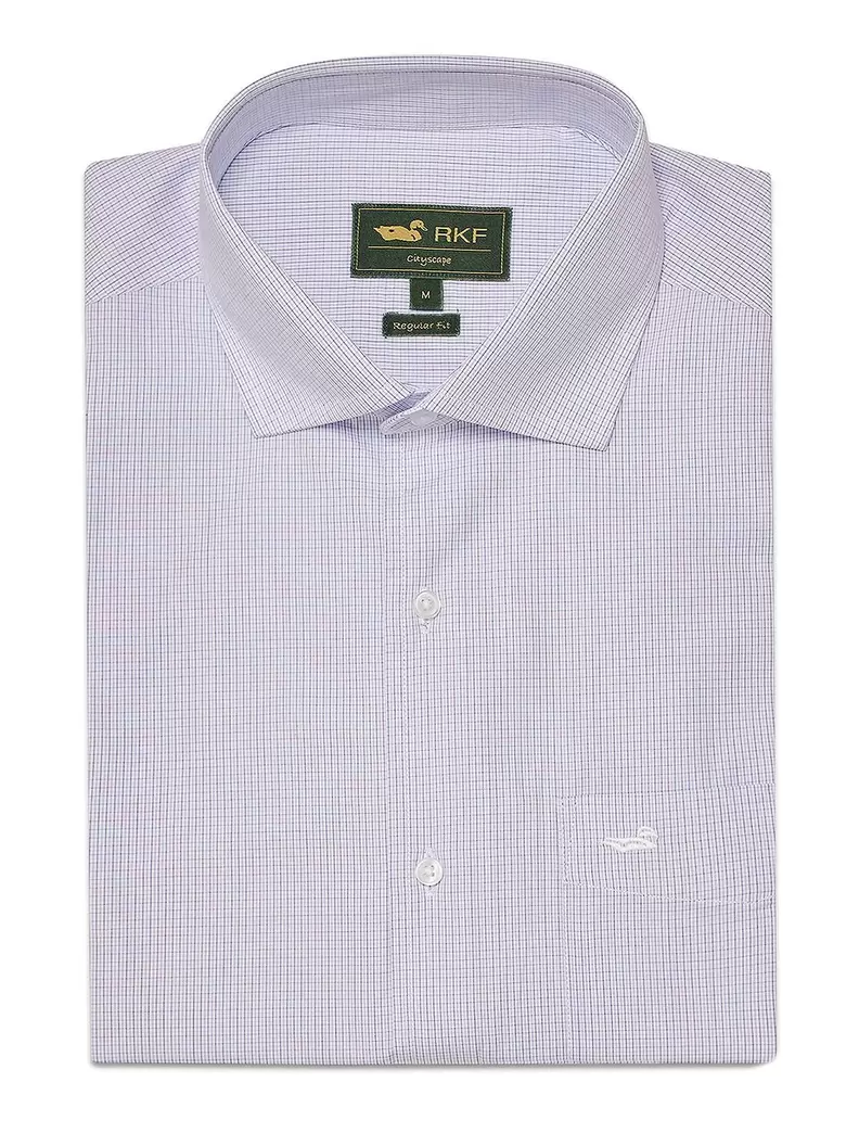 Camisa Cuello Italiano Hombre Easylife Azul Rockford
