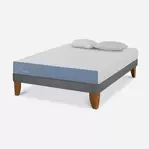 Cama Europea Full Excellence + Almohadas