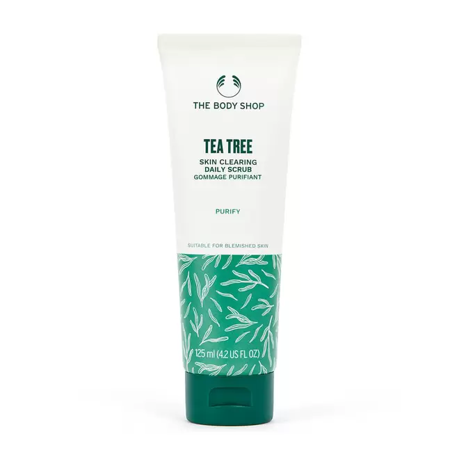 Exfoliante Facial de Árbol de Té
