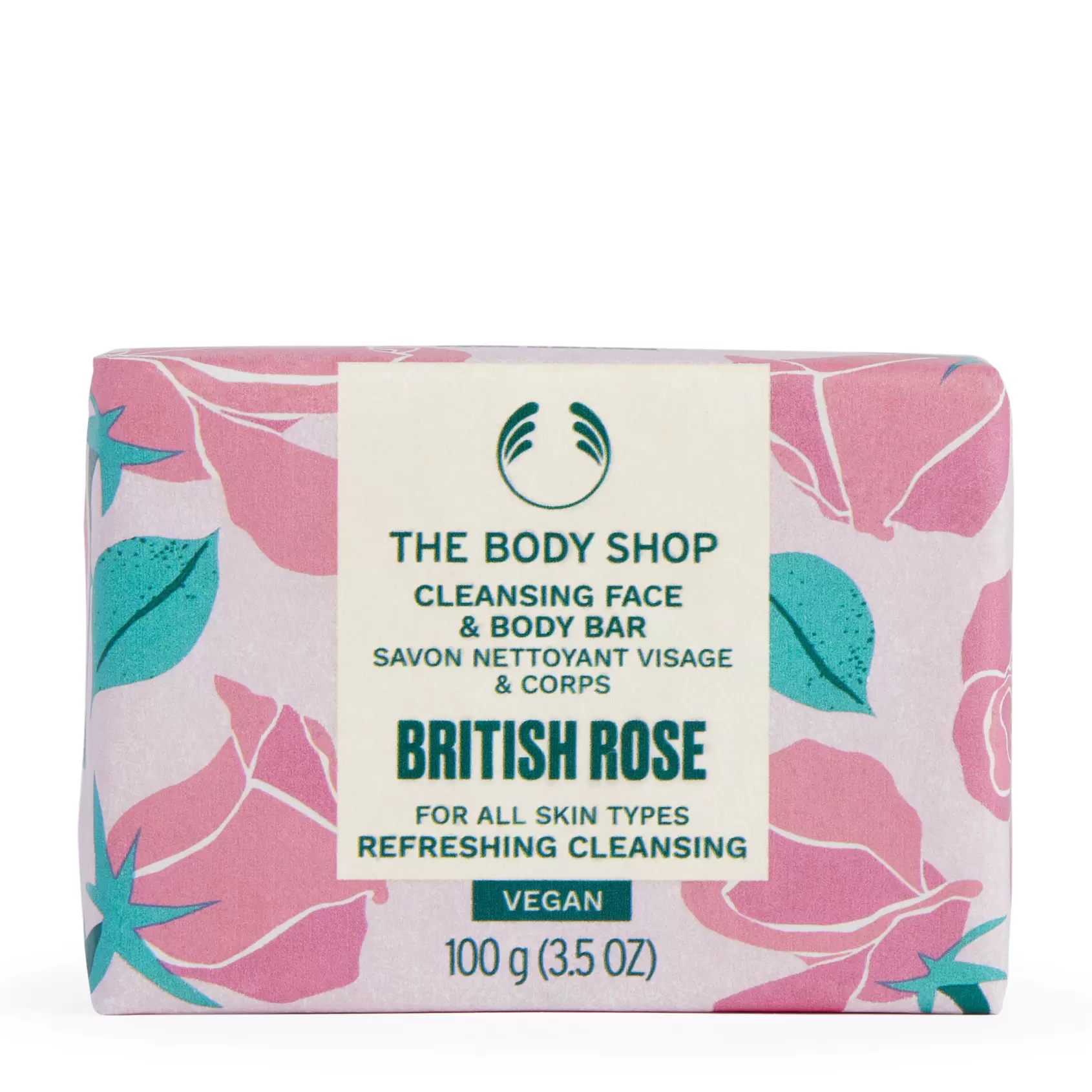 Jabón en Barra de Rosa Británica