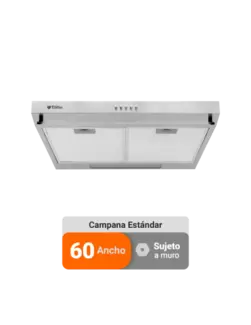 CAMPANA AT-XN REIN 60 INOX